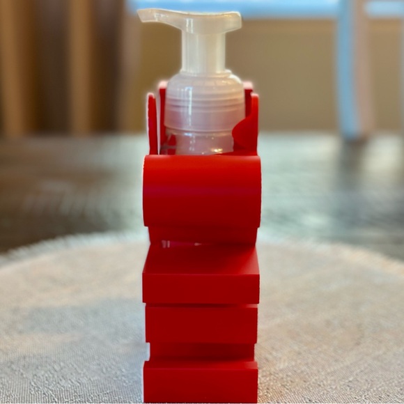 Mickey Mouse Red and White LOVE Soap Holder for Bath and Body Works Foaming Soap - Picture 4 of 4